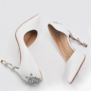 ULAPAN Women’s Bridal Wedding Stiletto Pumps